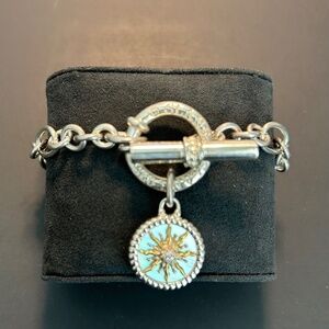 SLANE Mother of Pearl Celestial Sun/Solis bracelet